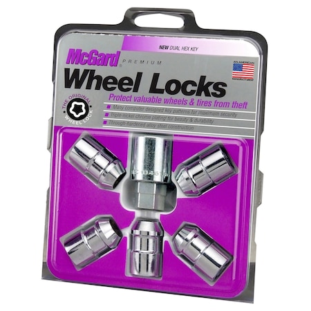 Mcgard WHEEL LOCK SET 1/2 NUT CONE 5 LOCK 24538
